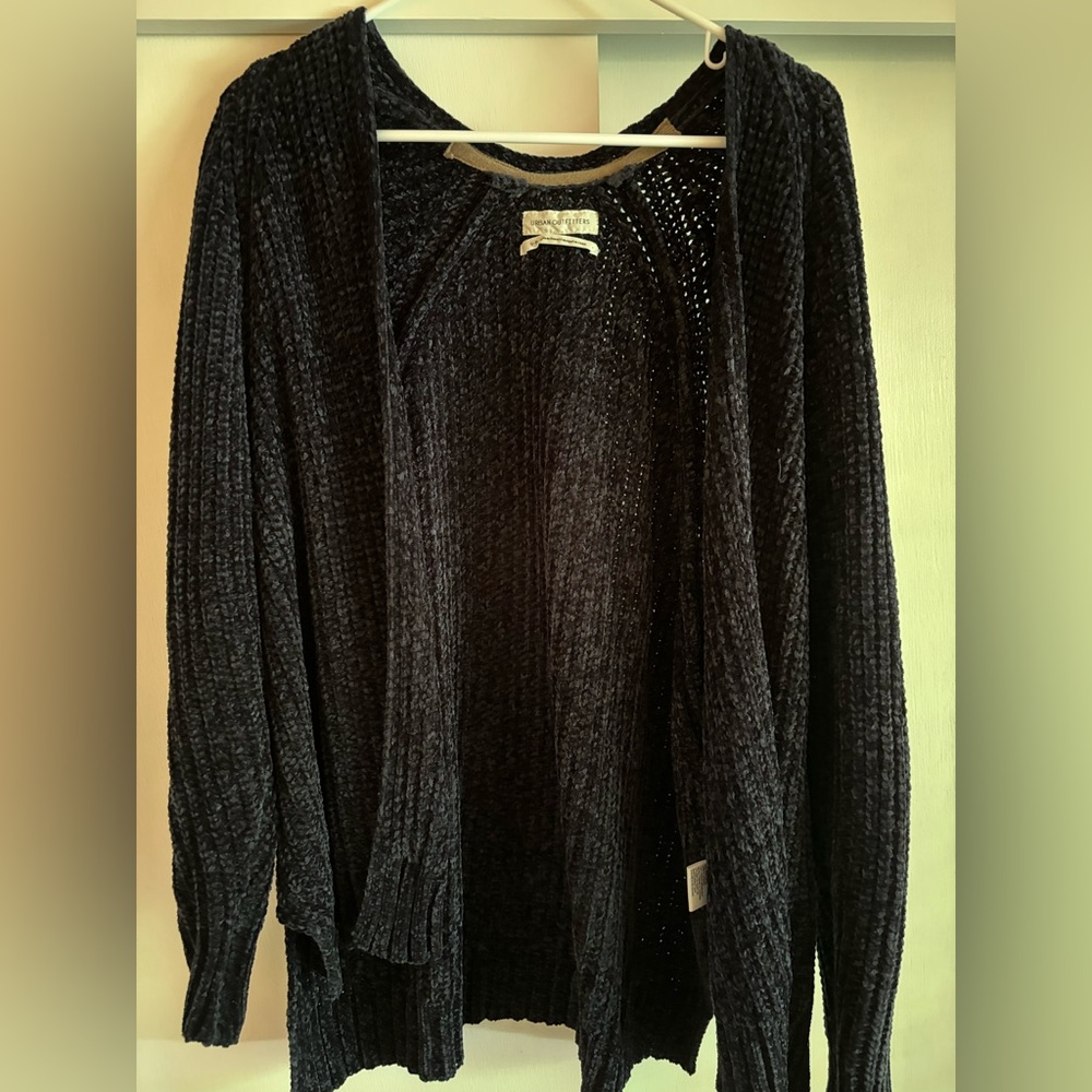 Navy UO Cardigan